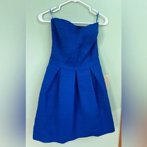 Express Mini Dress - M - Blue